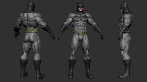 Batman -  Superhero Basemesh