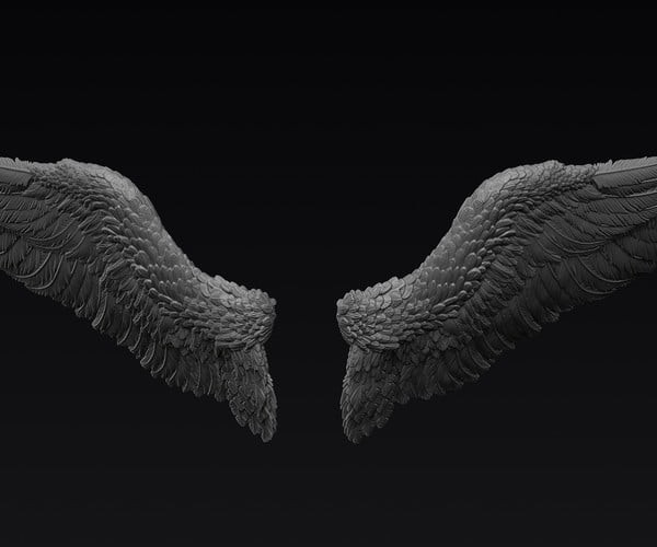 ArtStation - Wings Sculpt | Resources