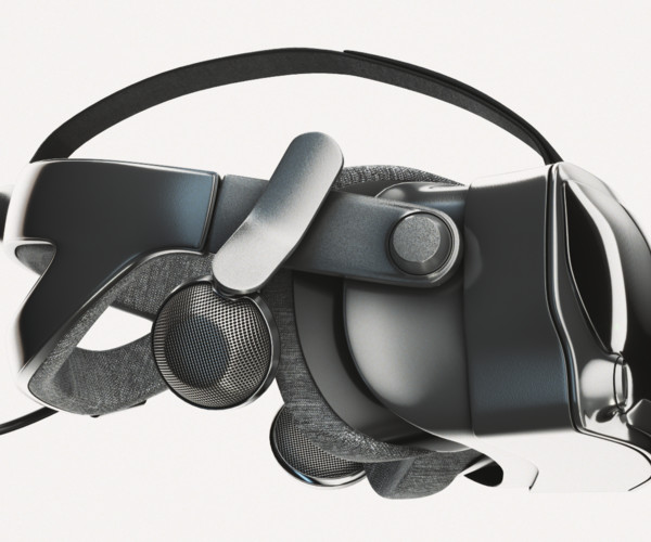 Artstation - Valve Index Vr Headset With Controllers And Sensors - Full 