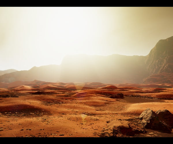 ArtStation - [Unity Project 2017+] Mars Planet Environment | Game Assets