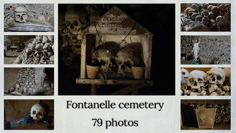 Skulls | Fontanelle cemetery | Reference pack