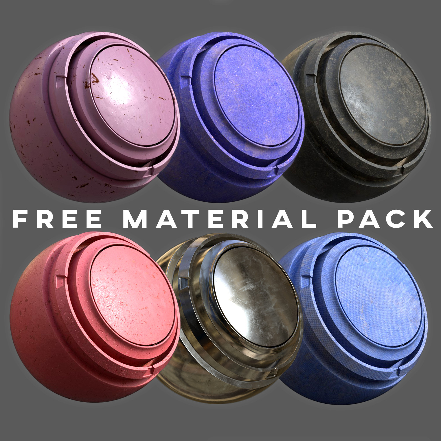 Artstation Free Smart Material Pack Resources
