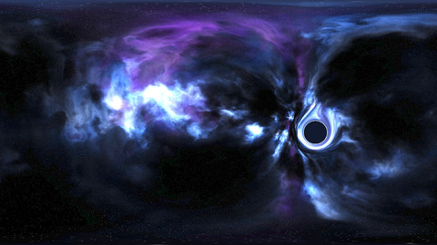 (_mikroPack) Space HDRIs (Black Hole)