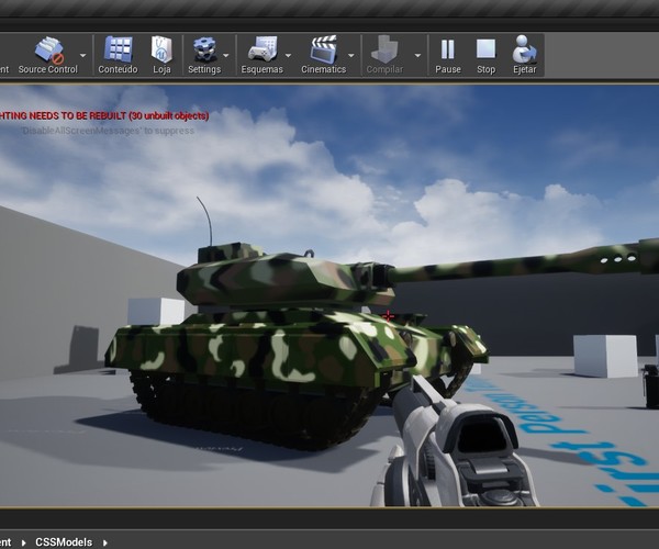 ArtStation - War Tank - Jungle Camouflage - Tanque de Guerra 3D model ...