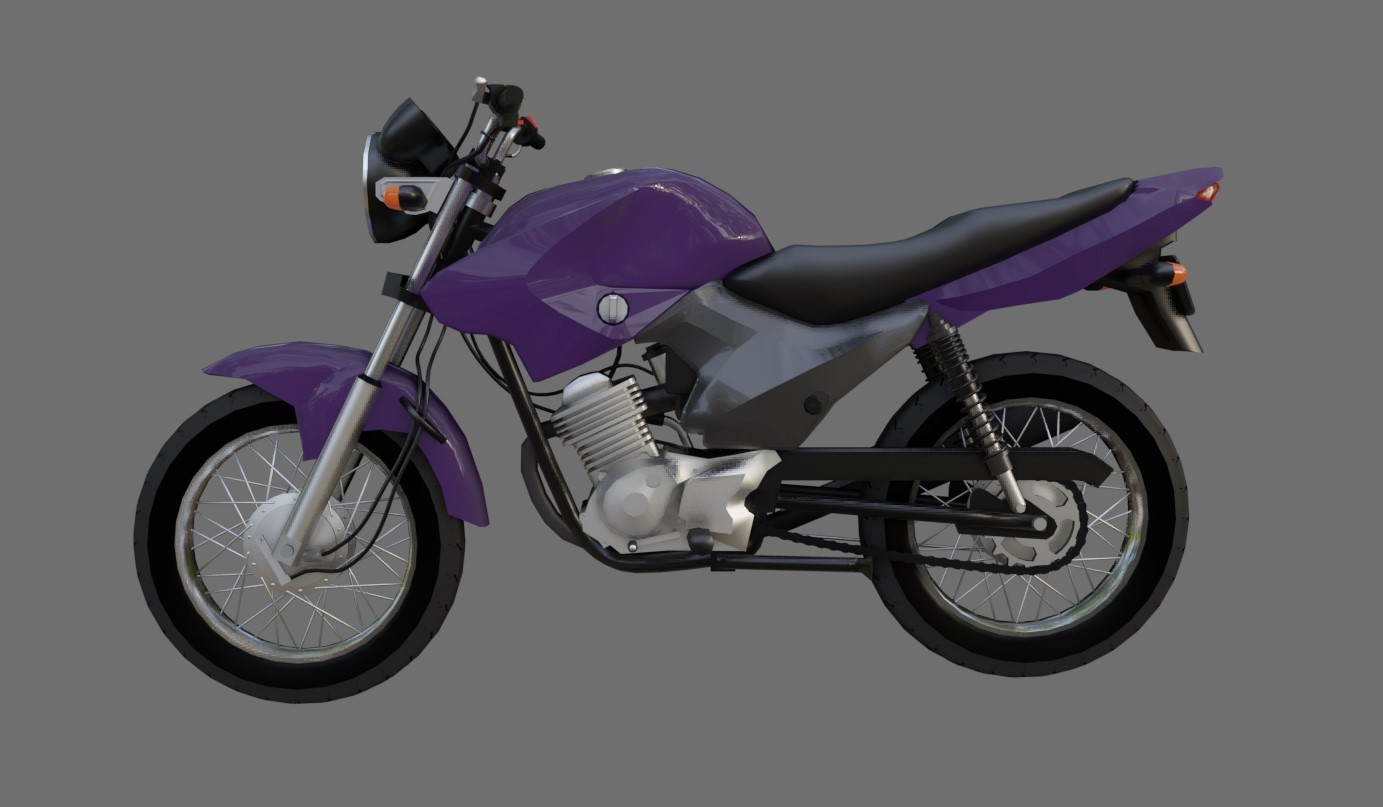 artstation motorcycle yamaha factor ybr 125 moto 3d model resources motorcycle yamaha factor ybr 125 moto 3d model