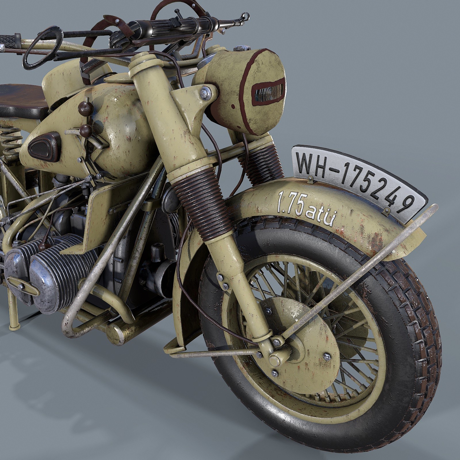 Bmw R75 Motorcycle 3d Model 3d Cad Browser Images