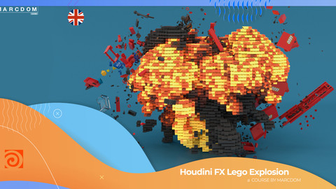 Houdini FX Lego Explosion Course ENG