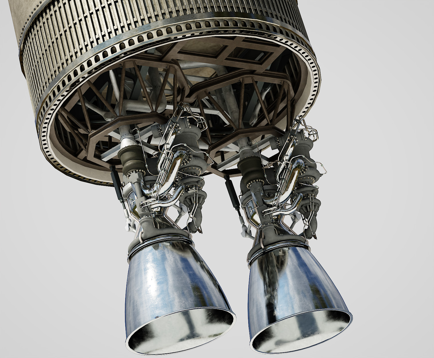 ArtStation - Vulcan Centaur Rocket 3D model | Resources