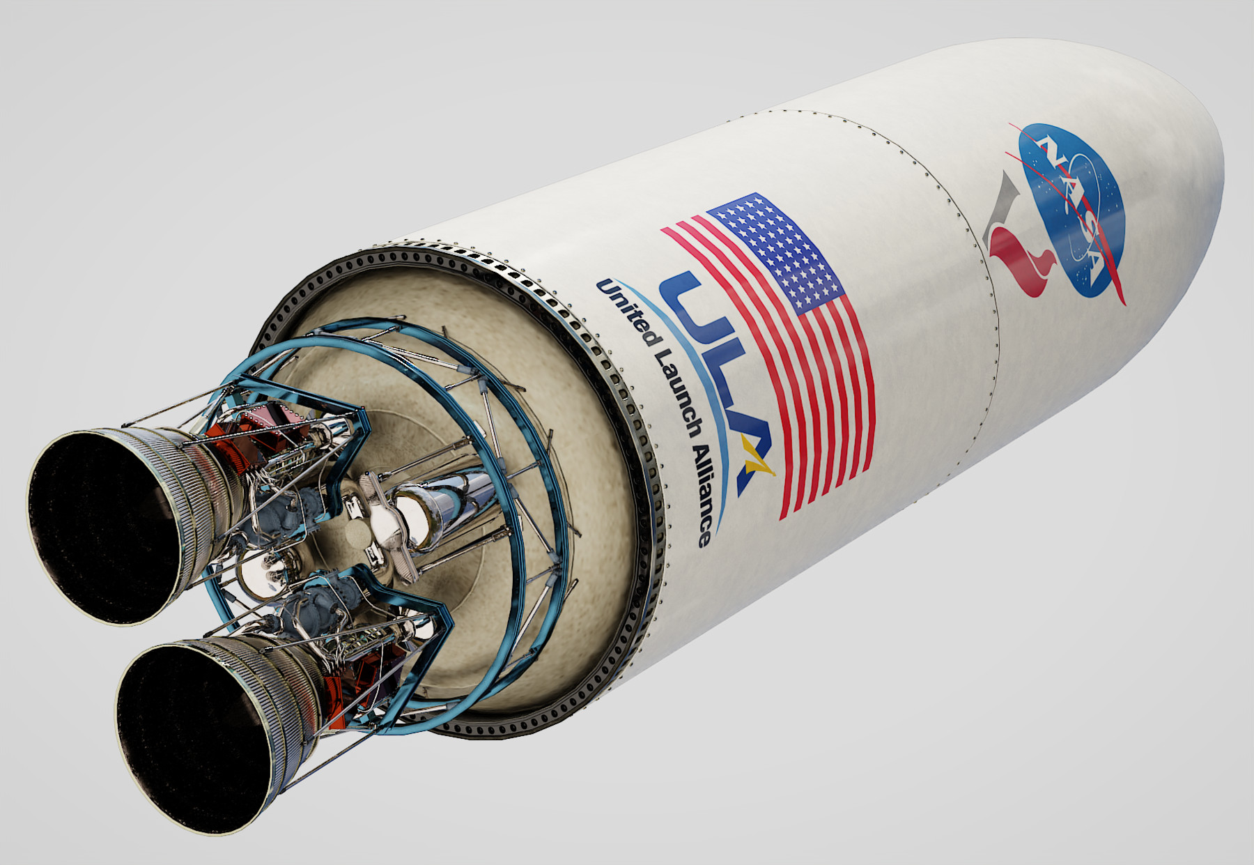 ArtStation - Vulcan Centaur Rocket 3D model | Resources