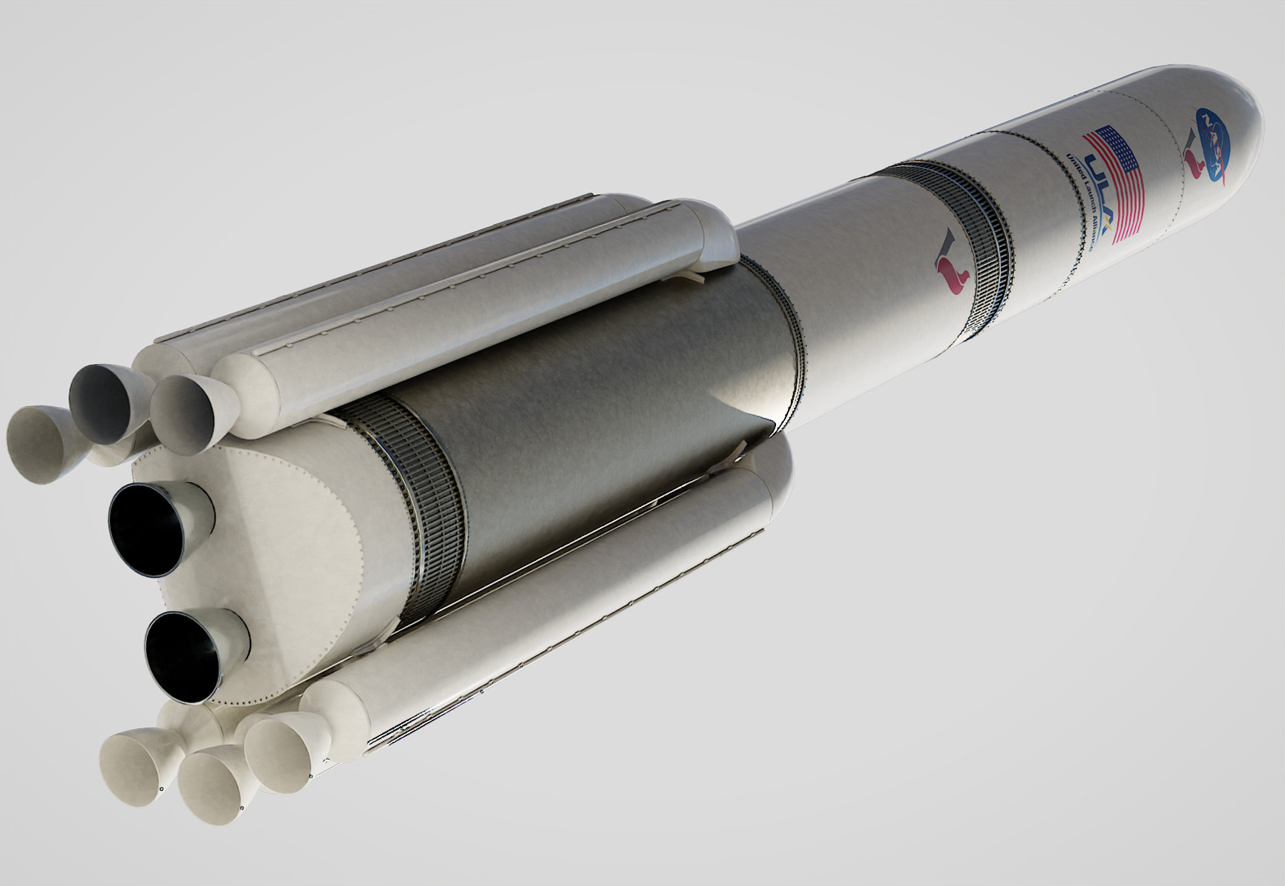 ArtStation - Vulcan Centaur Rocket 3D model | Resources