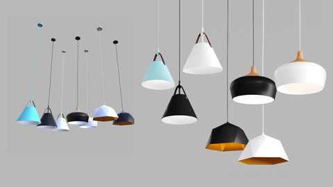 Nordic pendant light collection