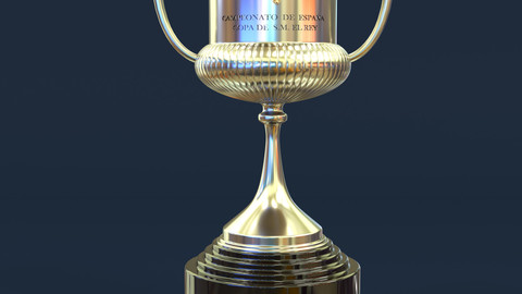 Copa del Rey 3D Model