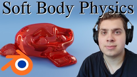 Create A Jello Monkey Head In Blender (Soft Body Physics Tutorial)