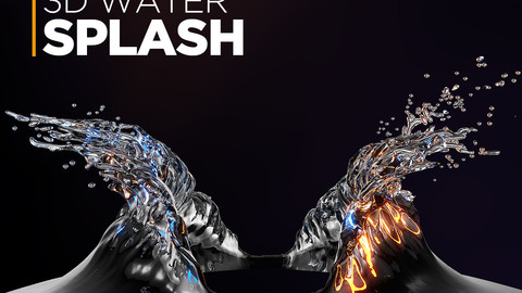 Water Splash 3D model