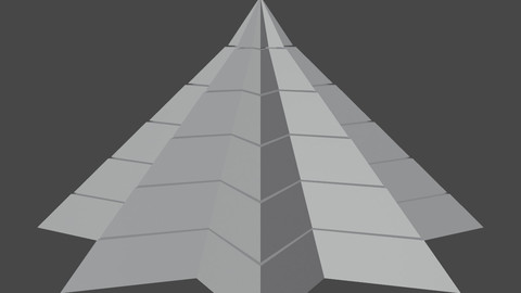 Pyramidal Structure 8 Corners Little Interstices