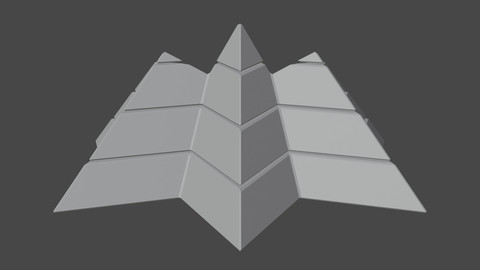 Futuristic Pyramidal Build