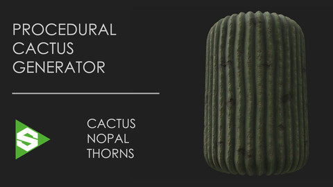 Procedural Cactus Generator