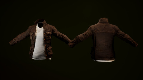 2 game ready jackets (female and male) 4 variants each