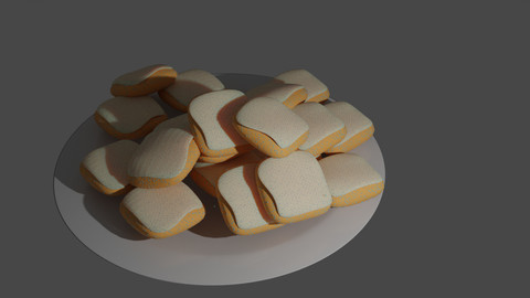Beignets 3D Models