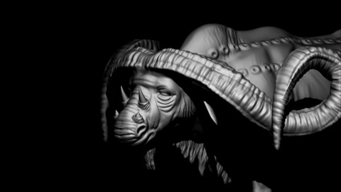 Buffalo 3d print model