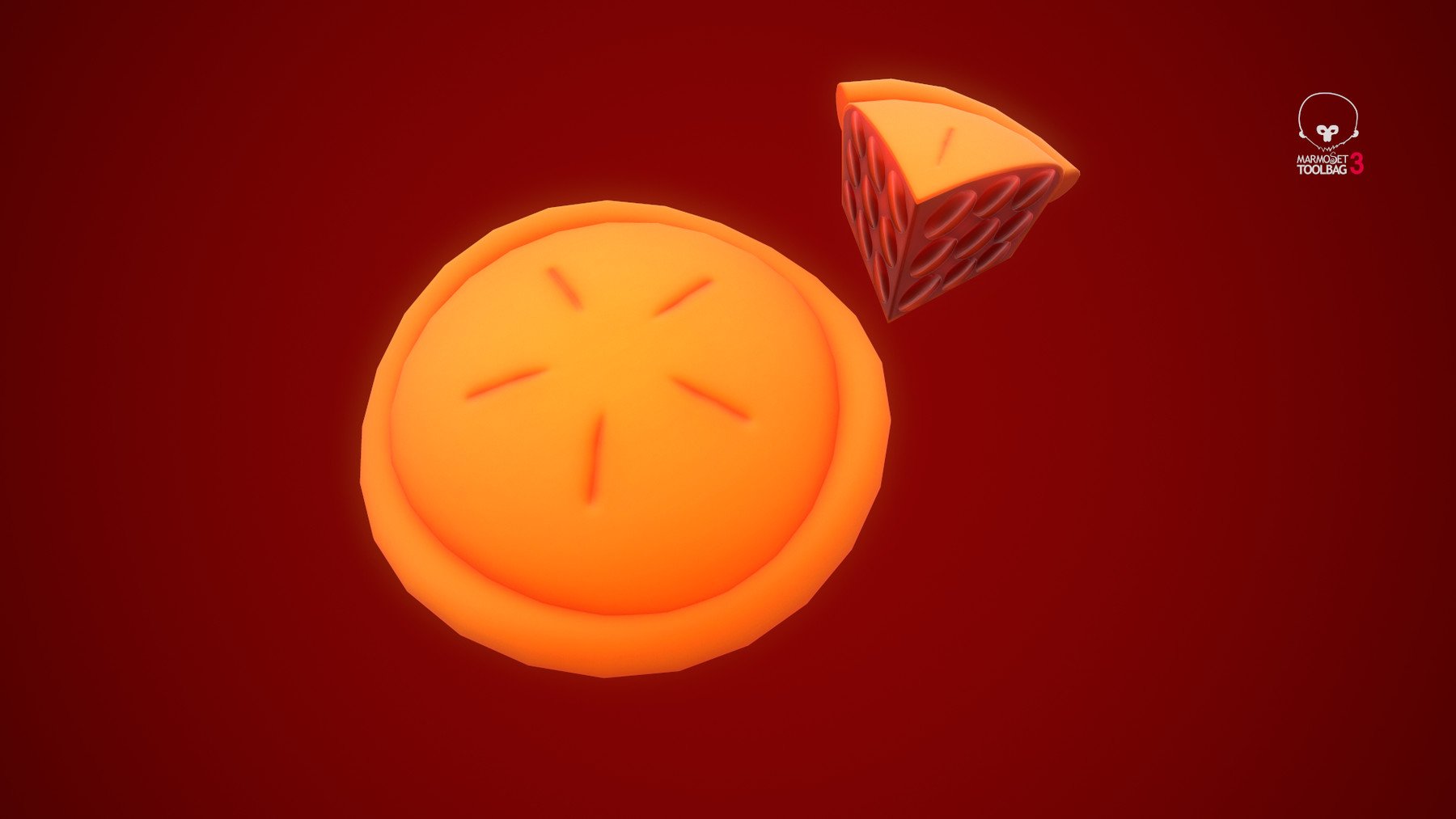 ArtStation - Stylized Cherry Pie | Game Assets