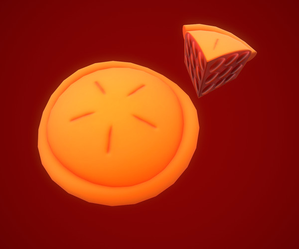 ArtStation Stylized Cherry Pie Game Assets