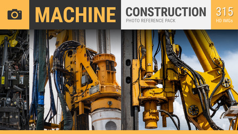 MACHINE Construction Photo Reference Pack