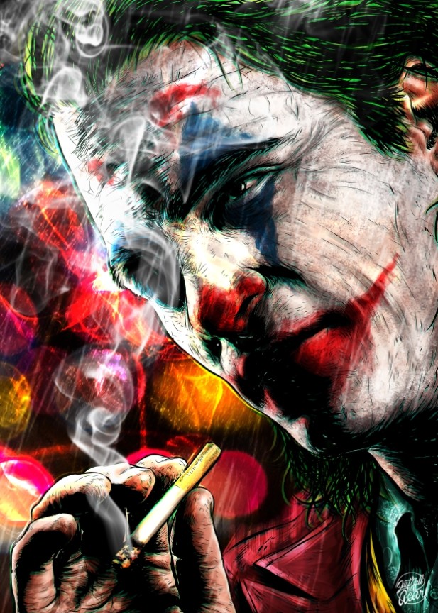 Artstation Smoking Joker Pt 3 Resources