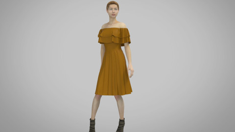 pleated skirt dress