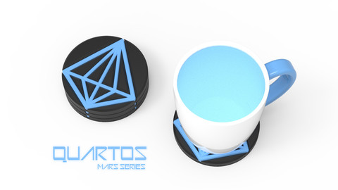 QUARTOS - 3D PRINTABLE COASTER