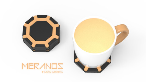 MERANOS - 3D PRINTABLE COASTER