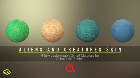 Alien and Creatures Skin - Smart Materials