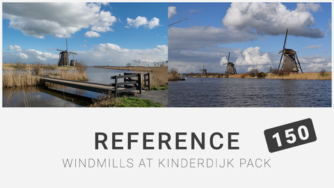Reference: Windmills at Kinderdijk Pack 150