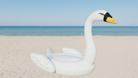 Swan Inflatable Toy