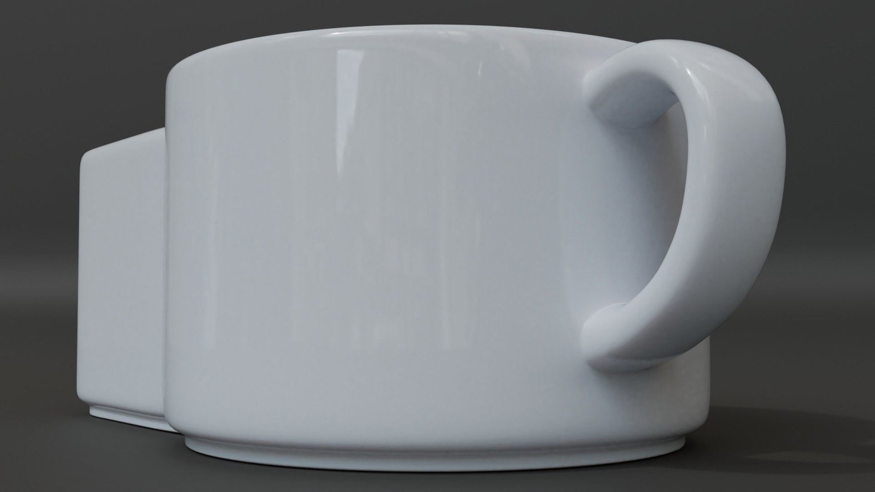 ArtStation White Ceramic Mug Or Cup Resources   File 