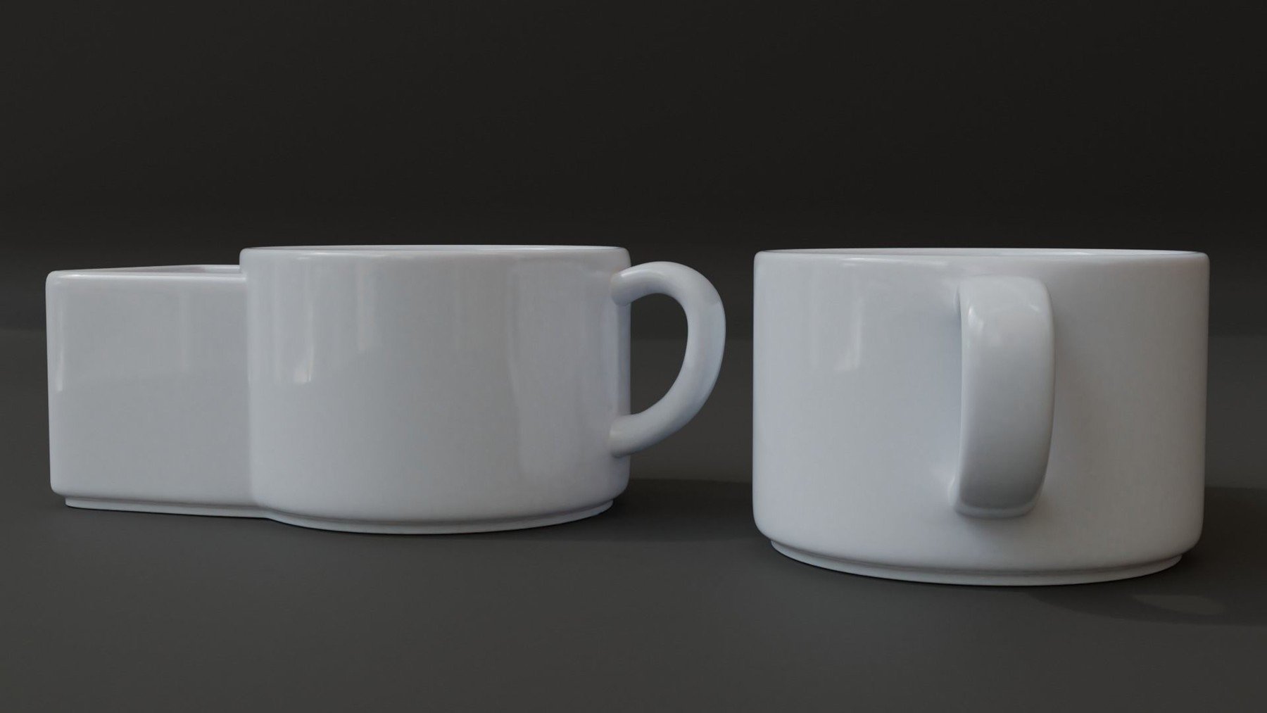 ArtStation White Ceramic Mug Or Cup Resources   File 