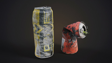 Damaged energy drinks