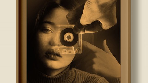 Tape_face | Digital Collage