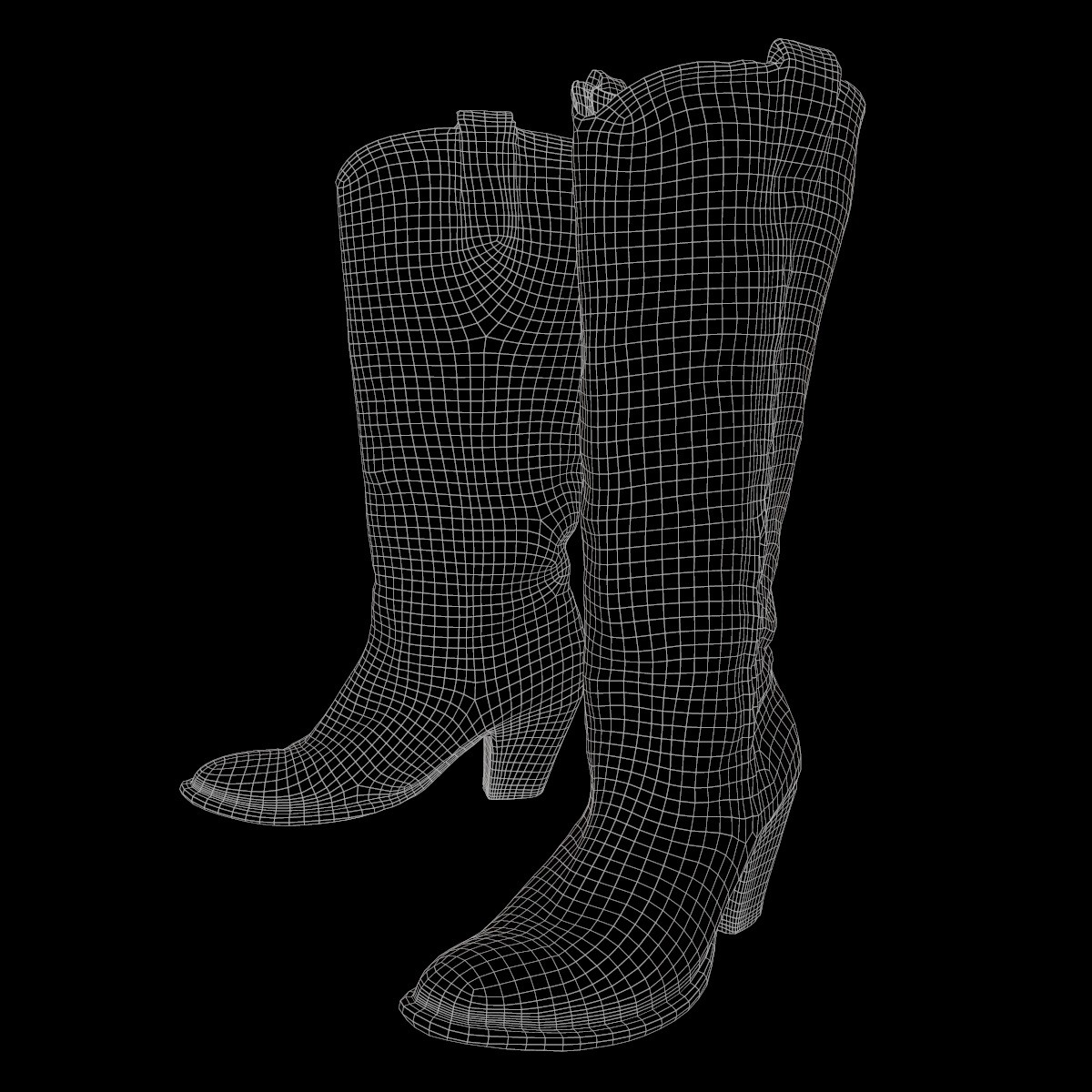 ArtStation - Vintage Boot Decorated | Resources