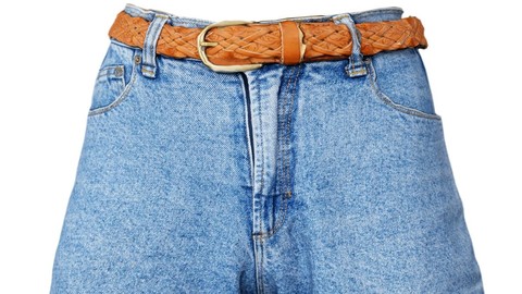 Vintage Short Jeans Belt