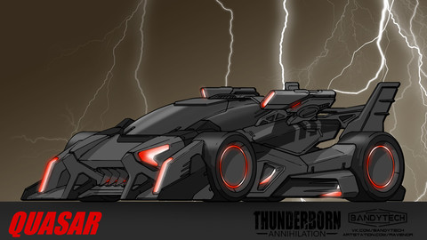 THUNDERBORN SERIES - QUASAR