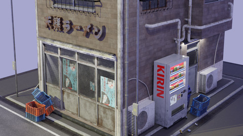 Old Japanese Ramen Shop |古いラーメン屋