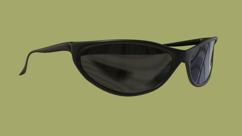 Sunglasses made using Blender 3D