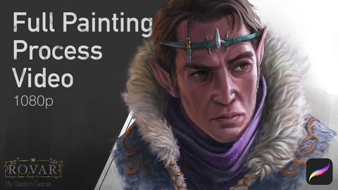 Character Bust Painting 2 - Full Process Video