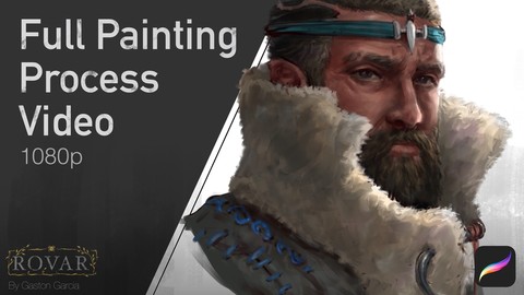 Character Bust Painting - Full Process Video