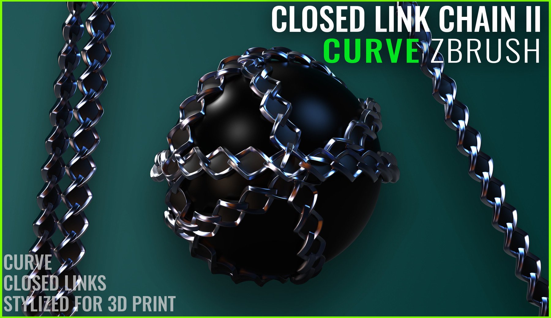 chain link in zbrush