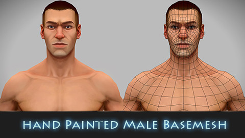 hand Painted Male Baemesh