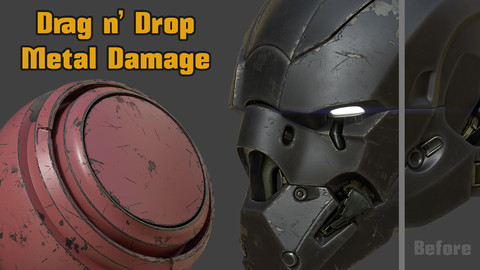 Drag n' Drop Metal Damage Smart Material