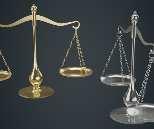 ArtStation Balance Scale 1A Game Assets