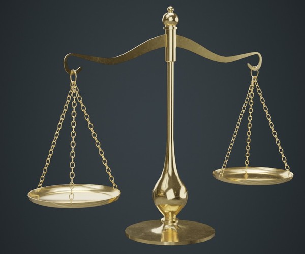 ArtStation Balance Scale 1A Game Assets